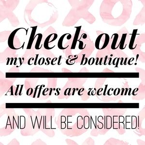 Come check out my closet!